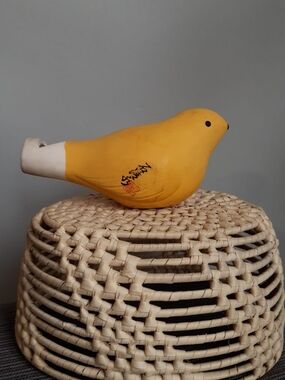 *2 for $20 deal* Rare Signed Japanese Hatobue Bird Whistle
